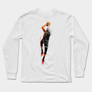 Kevin Durant Low Poly Long Sleeve T-Shirt